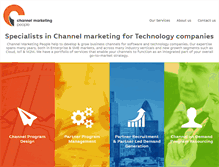 Tablet Screenshot of channelmarketingpeople.com